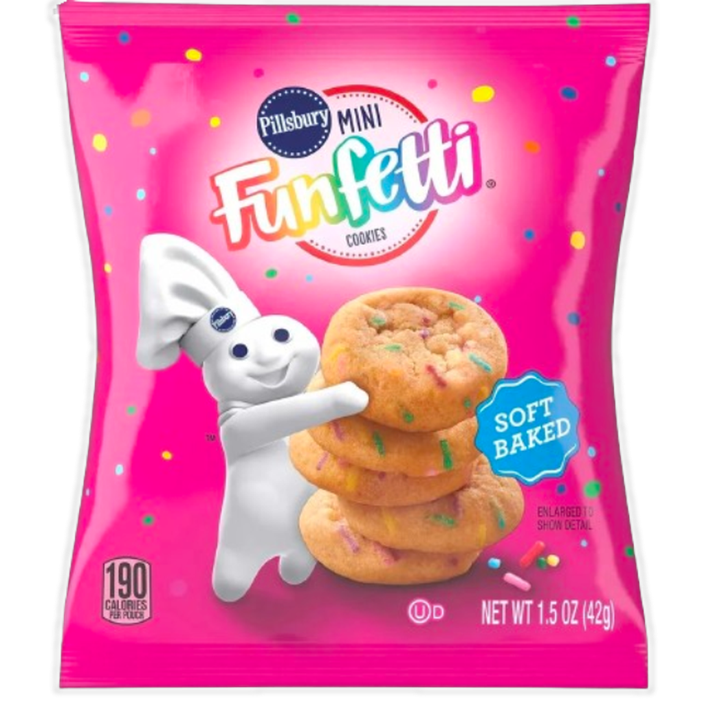 Pillsbury Mini Funfetti Cookies 42g