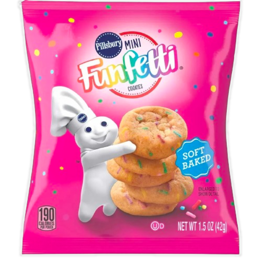 Pillsbury Mini Funfetti Cookies 42g