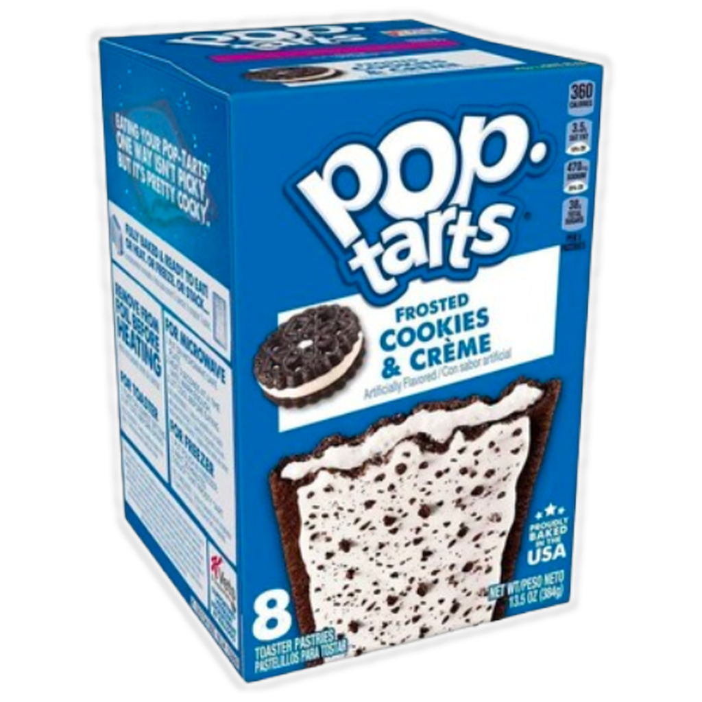 Pop Tarts Cookie and Creme 384g