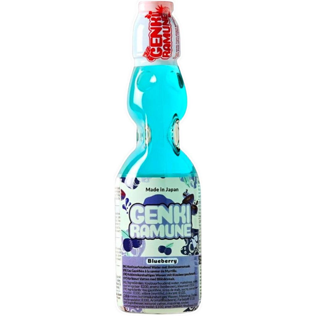 Genki Ramune Blaubeere 200ml