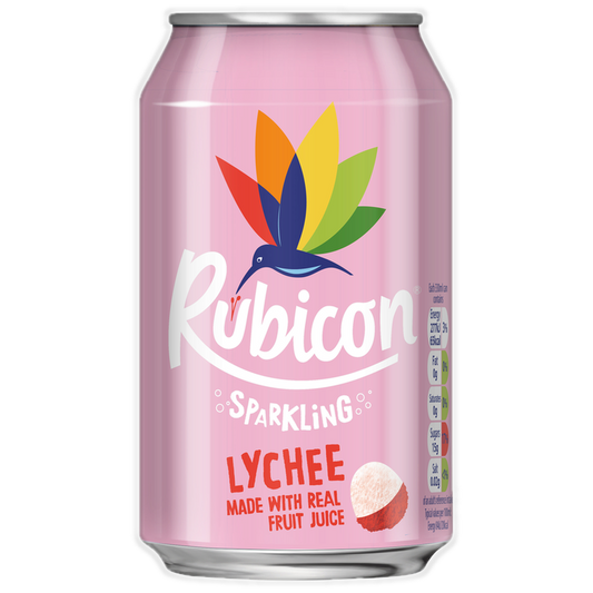 Rubicon Sparkling Fruit Juice Lychee 330ml