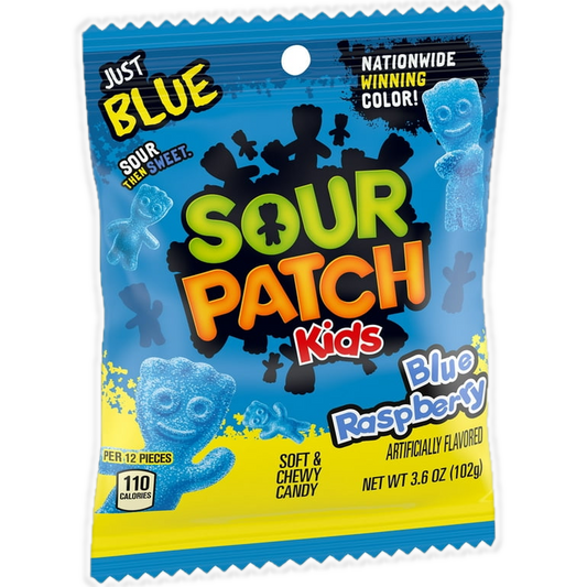 Sour Patch Kids Blue Raspberry 102g