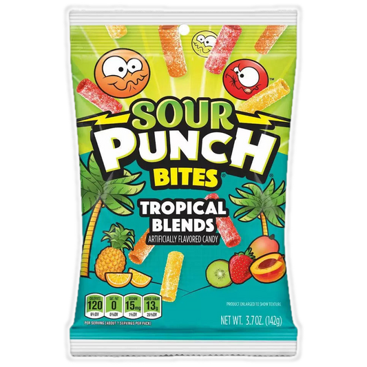 Sour Punch Tropical Bites 142g