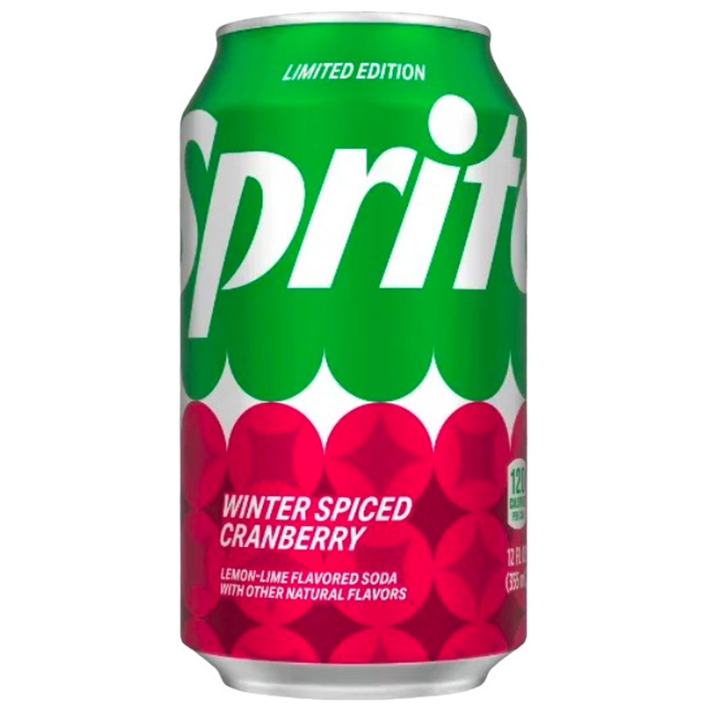 Sprite USA Winter Spiced Cranberry 355ml