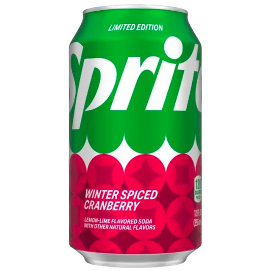 Sprite USA Winter Spiced Cranberry 355ml