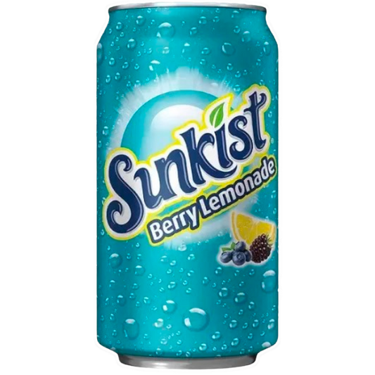 Sunkist Berry Lemonade Soda 355ml