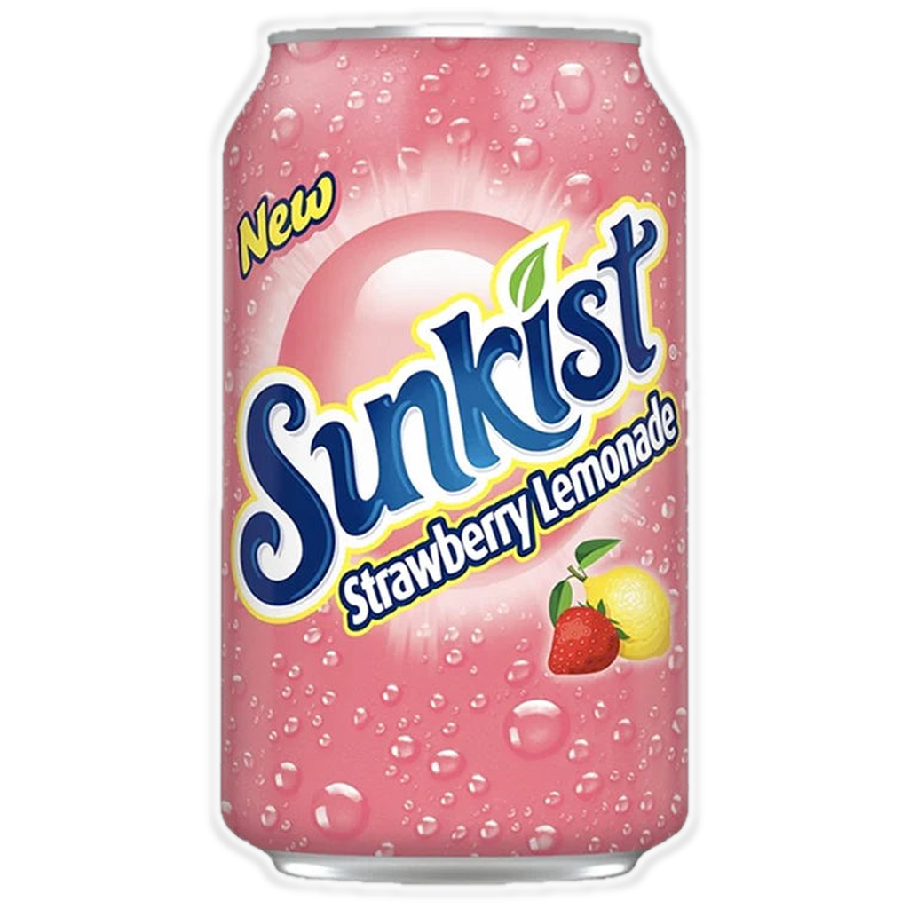 Sunkist Strawberry Lemonade 355 ml