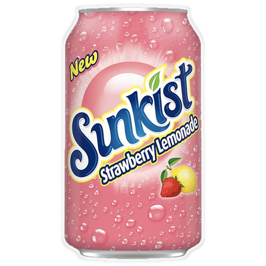 Sunkist Strawberry Lemonade 355 ml