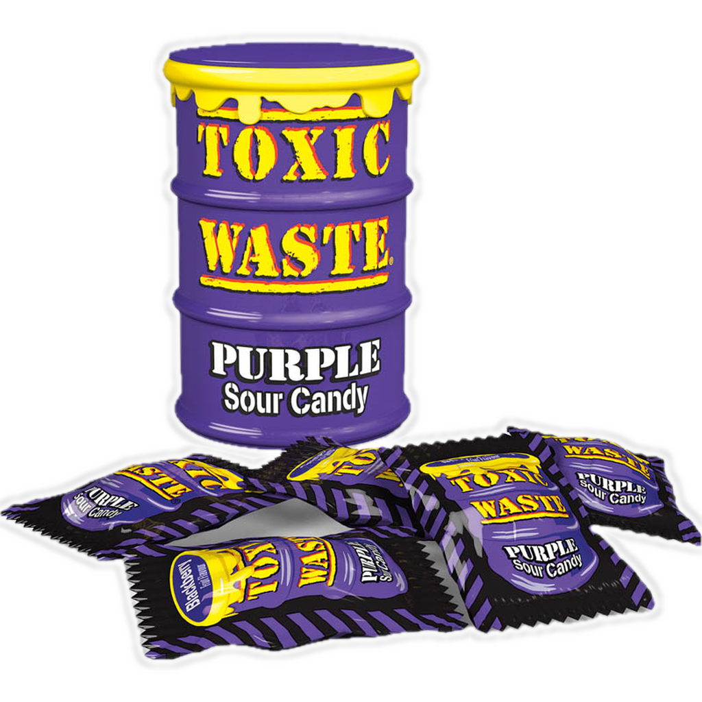 Toxic Waste Purple Sour Candy 42g