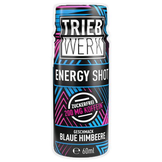 Triebwerk Energyshot Blaue Himbeere 60ml