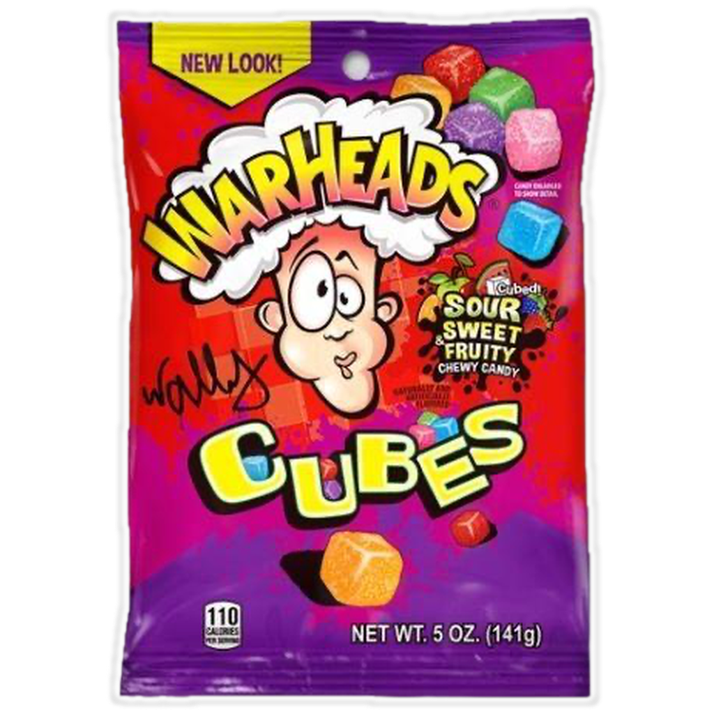 Warheads Chewy Cubes 141g