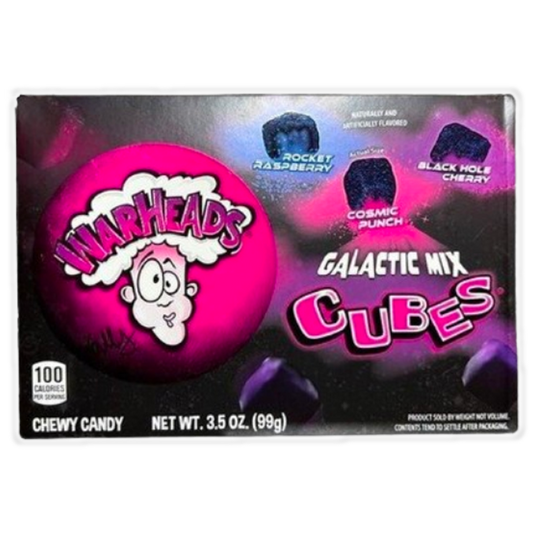 Warheads Galactic Mix Cubes 99g