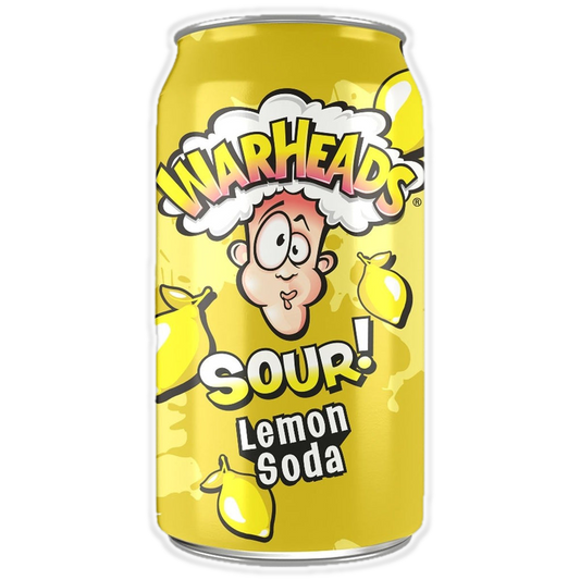 Warheads Sour! Lemon Soda 355ml